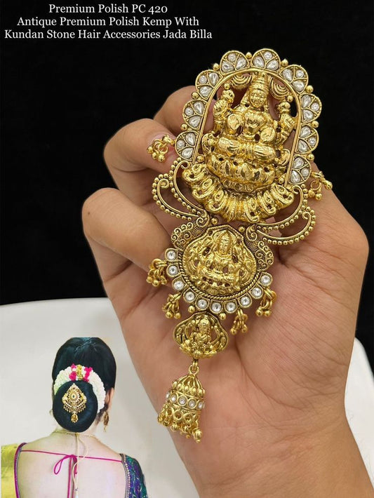 Kundan Stone Hair Accesories